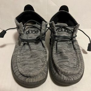 Hey dude stretch hi top Conrad loafers